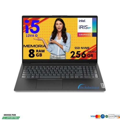 Laptop Lenovo v15 g3 i5 12va G Ssd 256 gb memoria ram 8 Gb Dn Soluciones 1