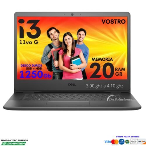 laptop Dell vostro 3400 Dn Soluciones a