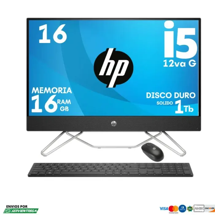 Computadora de escritorio Hp Aio 24 cb1028la I5-1235U Ssd 1 Tb  Ram 16 Gb Sin ISO | 29LAS