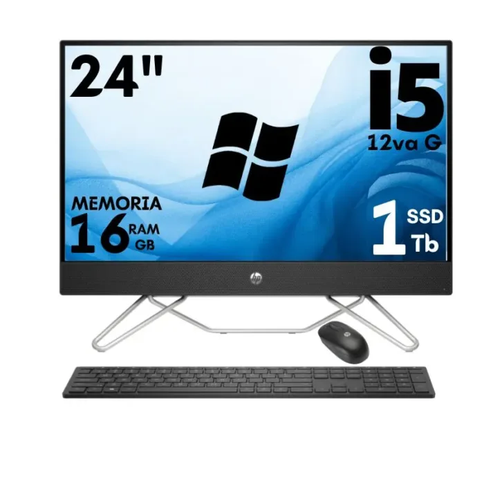 Computadora de escritorio Hp Aio 24 cb1028la I5-1235U Ssd 1 Tb  Ram 16 Gb Windows 11 | 29LAW