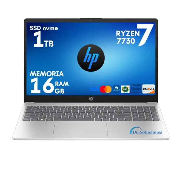 Laptop HP AMD Ryzen 7730u Ssd 1 Tb Memoria Ram 32 Gb 15.6″ FreeDos | 67s