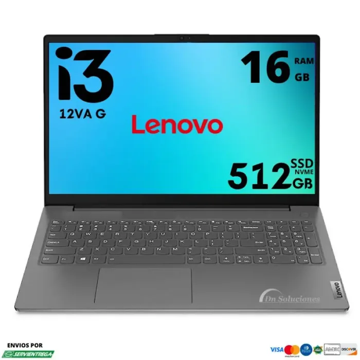 Lenovo V15 G3 Core i3-1215u Ssd 512 Gb Memoria Ram 16 Gb 15,6″ Sin Iso | 116s