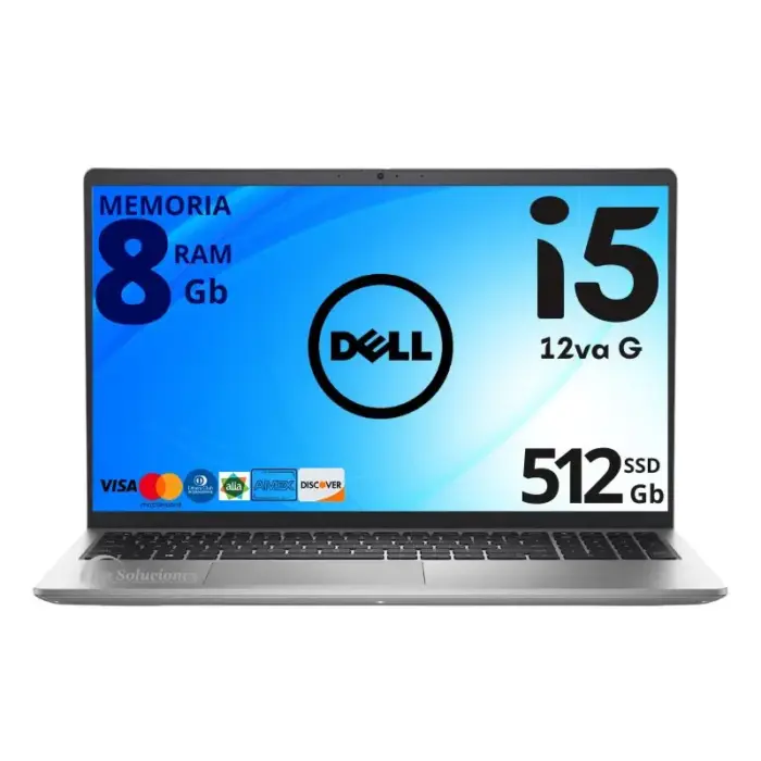 Laptop Dell Inspiron 3520 i5 12va generación SSD 512 gb Ram 8 gb 15.6" Ubuntu | 101s