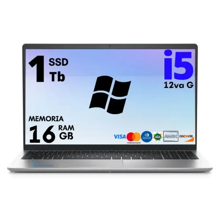 Laptop Dell Inspiron 3520 i5 12va generación SSD 1000 gb Ram 16 Gb 15.6" Windows 11 | 104w