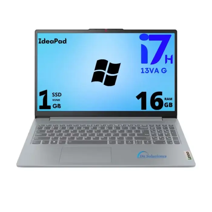 Laptop Lenovo IdeaPad 3 i7 13va SSD 1 Tb Ram 16 Gb Lector de Huellas  Windows 11 | 125w