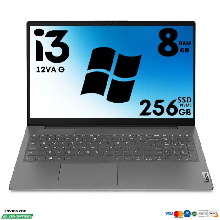 Lenovo V15 G3 Core i3-1215u Ssd 256 Gb Memoria Ram 8 Gb 15,6″ Windows 11 | 115w