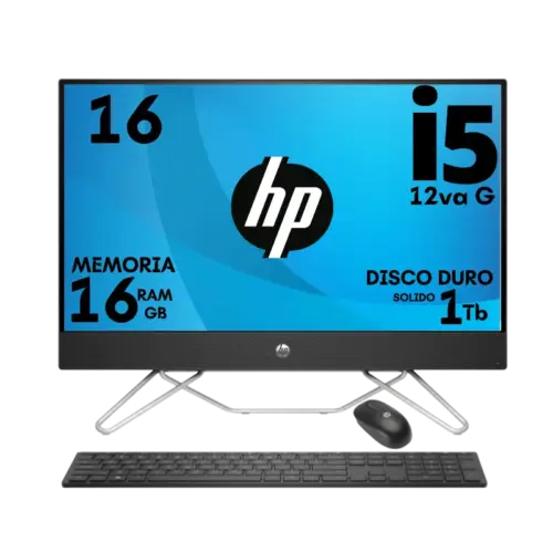 Computadora de escritorio Hp Aio 24 cb1028la I5-1235U Ssd 1 Tb Ram 16 Gb