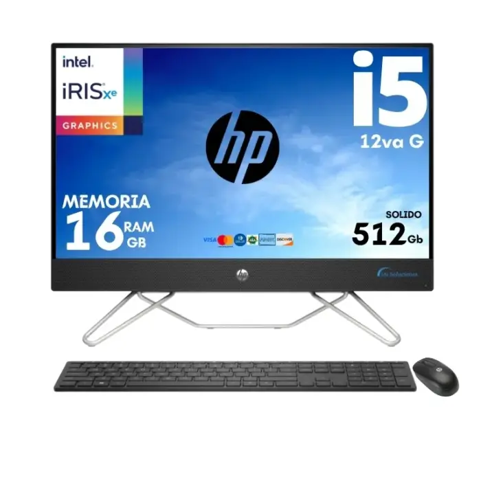 Computadora Hp Aio de escritorio cb1028la I5 12va Ssd 512 Gb Ram 16 Gb FreeDos |29LAS