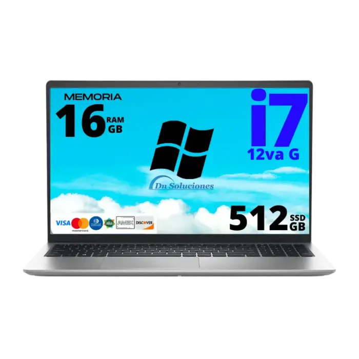 Laptop Dell Inspiron 3520 i7 12va generación SSD 512 gb Ram 16 Gb 15.6" Windows 11 | 71w