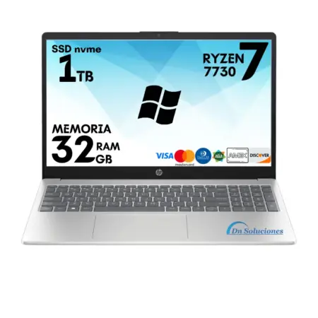 Laptop Ryzen 7 32 gb Dn Soluciones