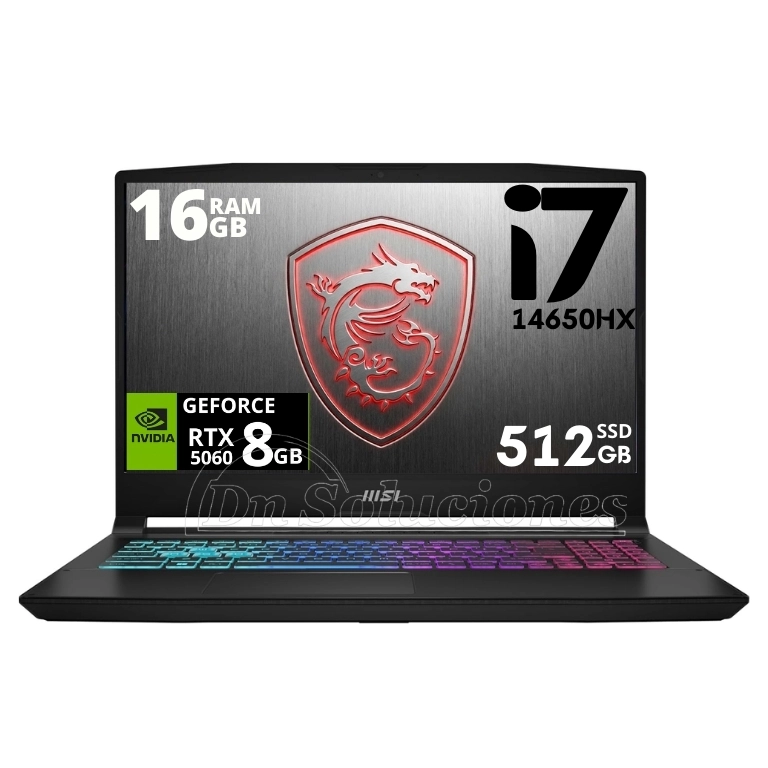 Laptop MSI Katana I7 14va RTX 5060 8 Gb