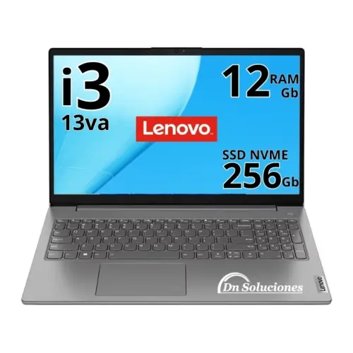 Laptop Lenovo Core i3 13va generacion SSD 256 Gb RAM 12 Gb