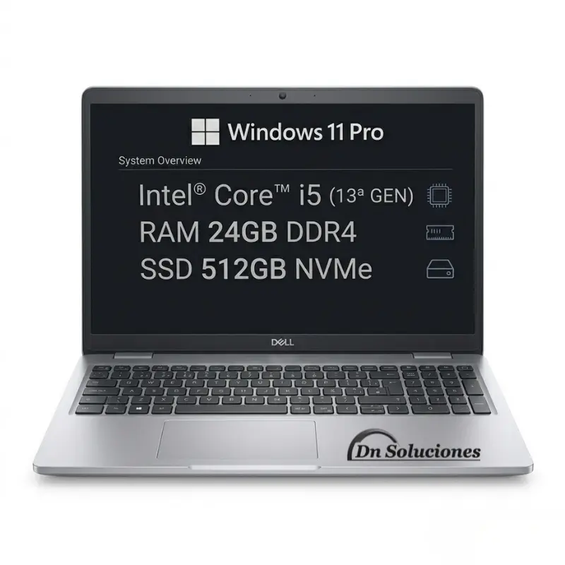 Laptop Dell 24GB RAM 512GB SSD Quito Dn Soluciones Ecuador 1