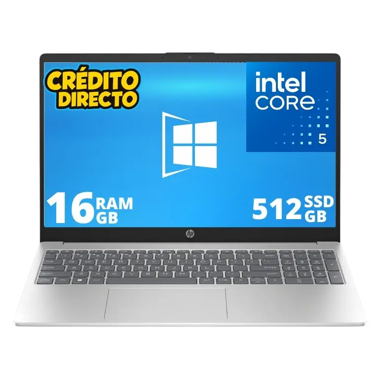 Laptop HP 250R G10 Intel Core 5 120U | 16GB RAM | 512GB SSD | Windows 11 | HP15W 37 Laptop HP 250R G10 Intel Core 5 120U Dn Soluciones