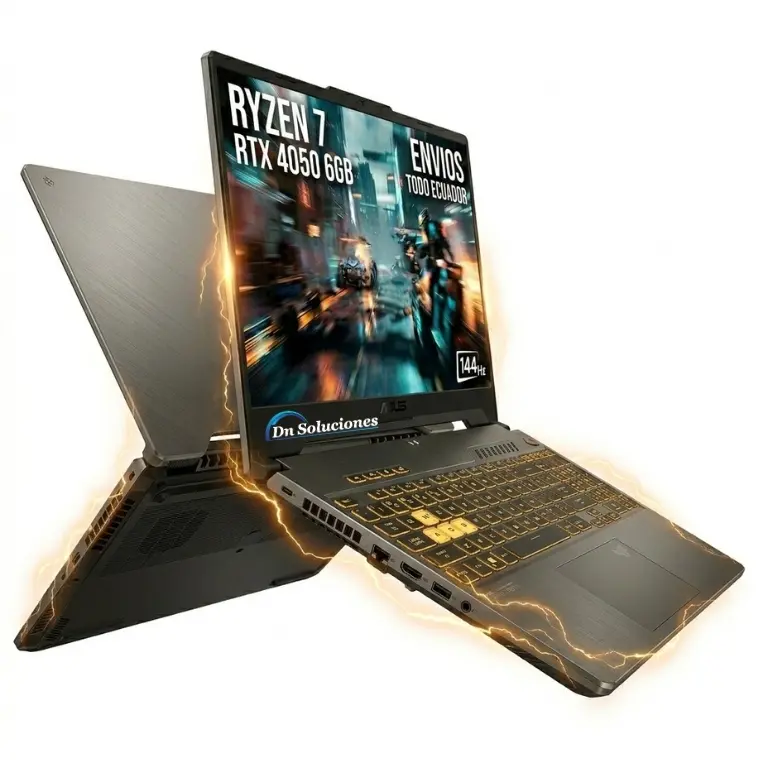 Laptop Gamer ASUS TUF A16 | Ryzen 7 + RTX 4050 6gb | Envío a Todo Ecuador 3 Laptop Gamer ASUS TUF A16 | Ryzen 7 + RTX 4050 6gb | Envío a Todo Ecuador - Image 2