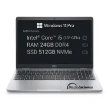 LAPTOP DELL 3530 CORE I5 13VA SSD 512GB RAM 24 GB WINDOWS 11 PRO | 103w