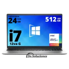 Laptop Dell Intel Core i7 12va Generación | Ram 24 Gb - SSD 512 Gb | Oferta especial | 72W