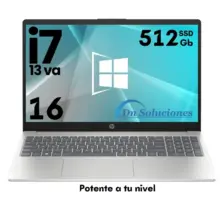 HP Core i7 13va 1355u | RAM 16GB | SSD 512GB | Windows 11 Pro | +60w