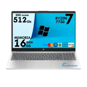 Laptop HP Ryzen 7 7730u en Ecuador | Oferta envíos todo Ecuador|  Windows 11 | 65w