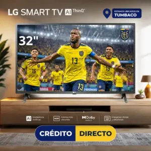 Alternative view of Televisor Lg Smart Tv 32" hd led 32LM637BPSB Gratis Soporte Tumbaco